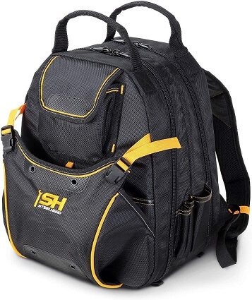 75-Pocket with 1 year warranty AmazonBasics Tool Bag Backpack 