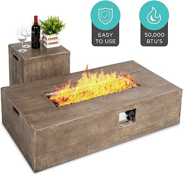 The 10 Best Gas Fire Pits 2022 Reviews, How Many Btus Should A Gas Fire Pit Have