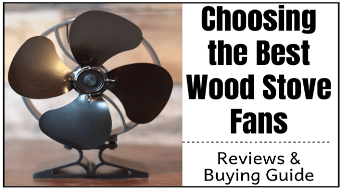 Ansinna Wood Stove Fan,4 Blades Heat Powered Fireplace Fan,Silent Heat Powered Wood Stove Fan,No Electricity Required,for Gas//Pellet//Wood Log Burner Fireplace