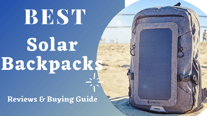 Backpack with Integrated Solar Charger Solar Hiking Backpack 20 inches XZRWYB Solar Backpack 
