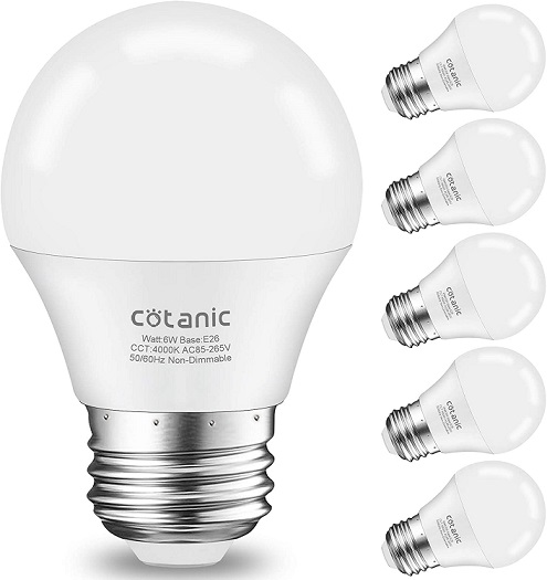 The 7 Best Ceiling Fan Light Bulbs, What Size Light Bulbs Go In Ceiling Fans