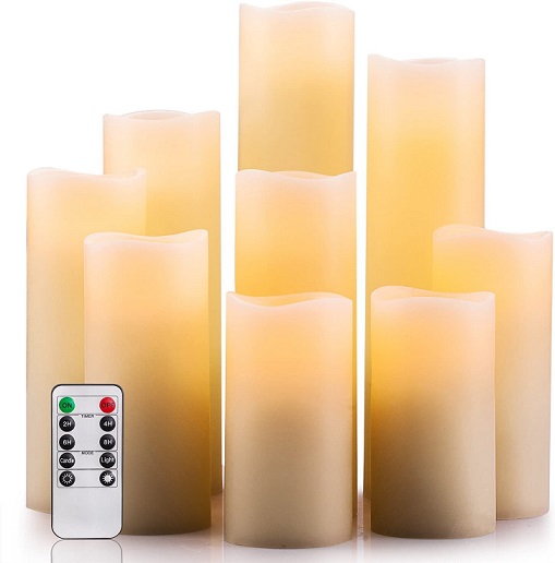 Enpornk Flameless Candles
