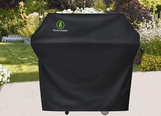 GrillPro 51" High-Quality PEVA Black Grill Cover with Backing 50052 