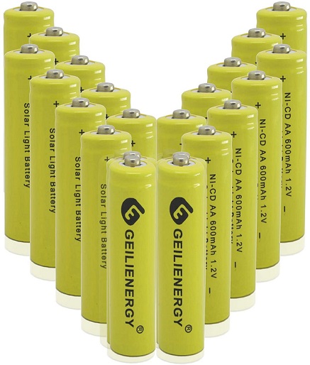 The 8 Best Batteries For Solar Lights, Best Rechargeable Batteries For Outdoor Solar Lights
