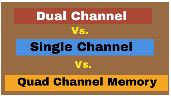 Dual Channel vs Single Channel vs Quad Channel Memory Electronics Hub