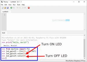 Programming Raspberry Pi Pico with MicroPython | A Beginner's Guide