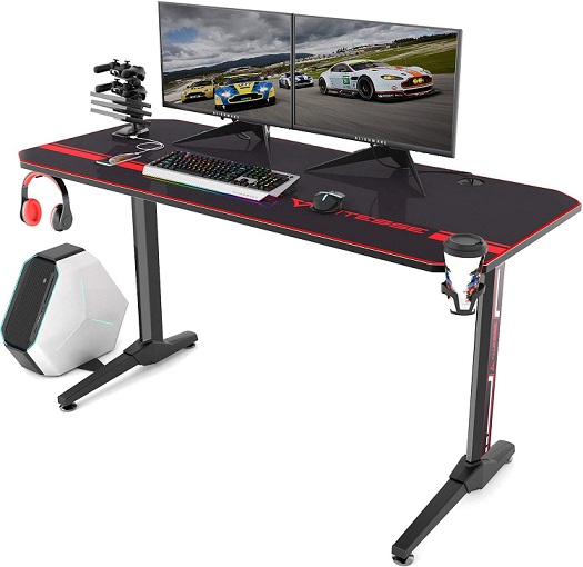 Vitesse 55-inch Gaming Desk