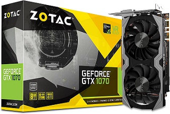 ZOTAC GeForce GTX 1070 Graphics Card