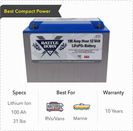 The 10 Best Deep Cycle Battery In 2022 Reviews and Buying Guide