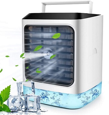 Best Mini portable air conditioner SUMMER car AC USB Cool Bedroom table fan ORG 