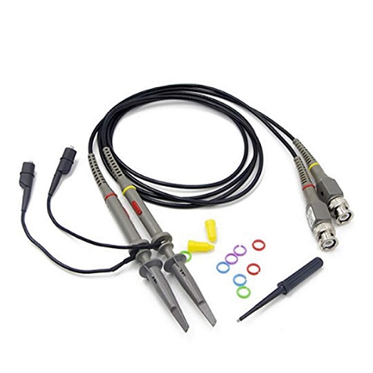 AUTOUTLET P6100 Universal Oscilloscope Probe with 100 MHz Accessory Kit 