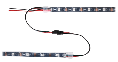 connect multiple led strip light to single power supply