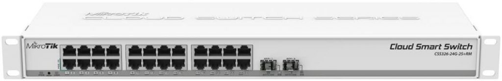 Mikrotik CSS326-24G-2S+RM 24 port Gigabit Ethernet