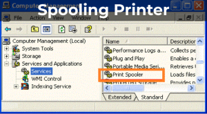 Spooling Printer
