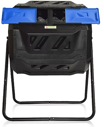 Squeeze Master Large Compost Tumbler Bin