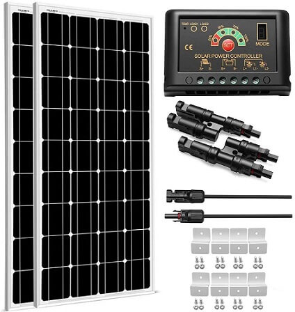 7 Solar Cells Panel KIT  or  1/2  Kw 1008 WATTS 576 watts 4 panel kit 1 Kw 