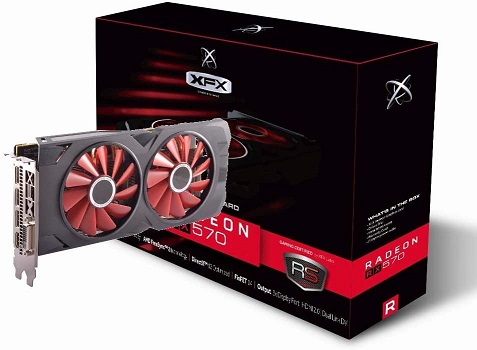 XFX Radeon RX 570 Graphics Card