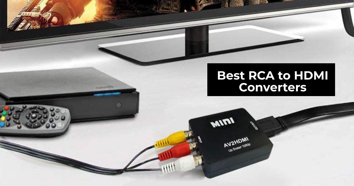 Etablering Information Foreman 10 Best RCA to HDMI Converters in 2023 Reviews & Buying Guide -  ElectronicsHub