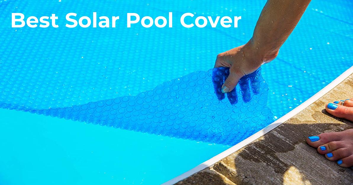 durony 12 Feet Blue Solar Pool Covers Round Solar Cover Inflatable Swimming Pool Cloths Solar Cover for In-Ground and Above-Ground Round Swimming Pools 