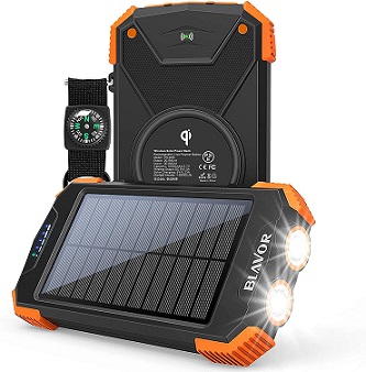 Power Banks and More Foldable Solar Panel with Advanced TIR-C ENKEEO 28W Solar Charger Tablets with USB Cable and Carabiner Hooks for Smartphones Multiple USB 2.0 Output Ports 