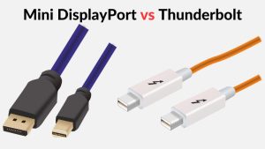 Mini DisplayPort vs Thunderbolt