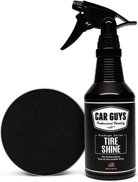 CAR GUYS Tire Shine with Applicator Pad 18 Oz Kit