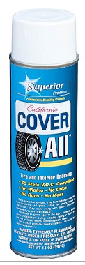 Superior Products California Cover All Automotive Tire Shine