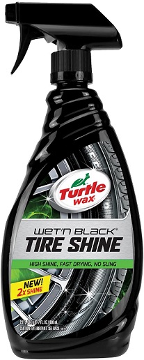 Turtle Wax T217RA Wet'n Black Ultra Wet Tire Shine Product 