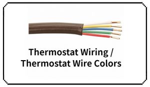 thermostat wire colors