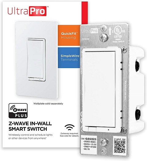 UltraPro Z-Wave Plus Smart Light Switch