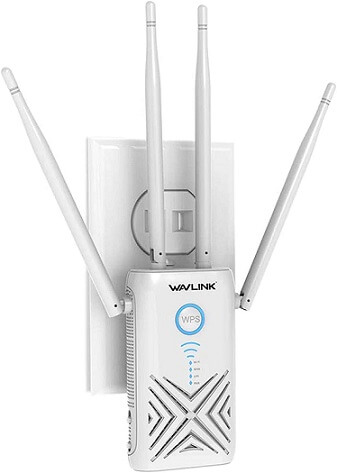 WiFi Extender, 1200Mbps WiFi Booster, Wireless WiFi Extenders Signal  Booster for Home, 2.4G & 5G WiFi Repeater Internet 360° Full Coverage Range  XTD WiFi Booster and Signal Amplifier with 4 Antennas 