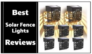best solar fence lights