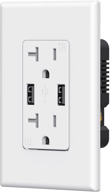 The 10 Best USB Wall Outlets Reviews in 2023 - ElectronicsHub