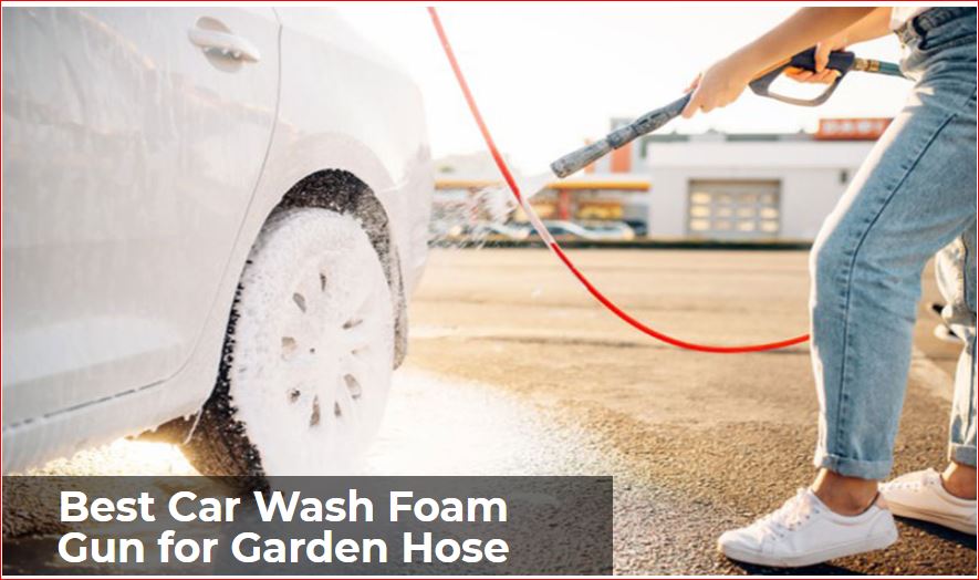 Clean Car USA Foam King™ Foam Gun Car Wash Sprayer - Connects To Garden  Hose