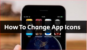 how to change app icons