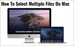 select multiple files on mac