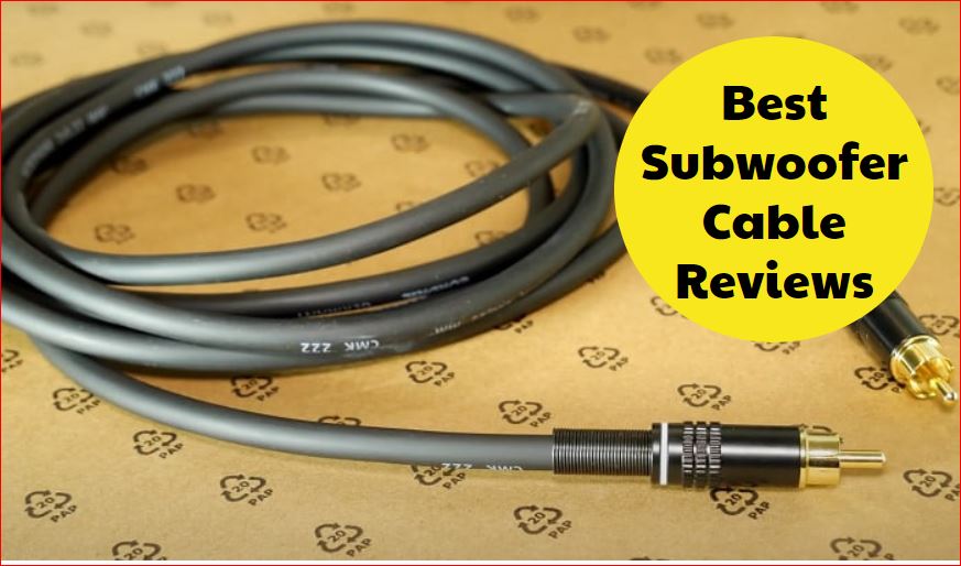 Top 5 Best Subwoofer Cables for High-Quality Sound: A Comprehensive Guide  