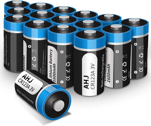 AHJ CR123A Lithium Batteries
