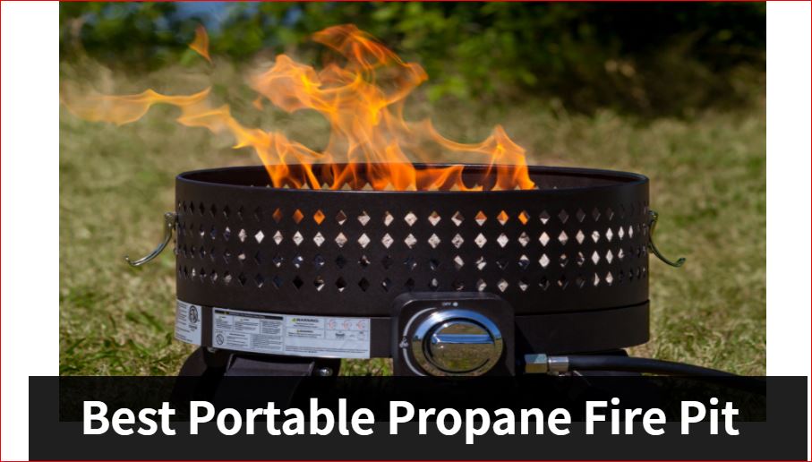8 Best Portable Propane Fire Pit For, Heininger 5995 58000 Btu Portable Propane Outdoor Fire Pit