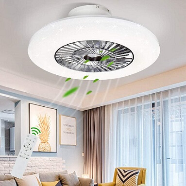 10 Best Enclosed Ceiling Fans For Home, Ceiling Fan Near Bunk Beds