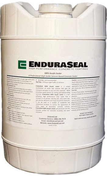 EnduraSeal Acrylic Concrete Sealer