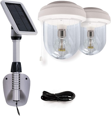 GAMA SONIC Solar Shed Lights