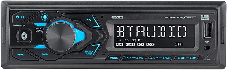 JENSEN MPR210 LCD Single DIN Car Stereo