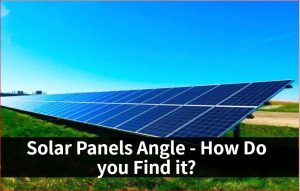 Solar Panels Angle