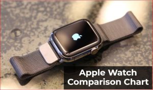 apple watch comparision chart