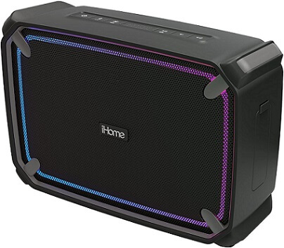 iHome iBT374 Weather Tough Portable Rechargeable Bluetooth Speaker (1)