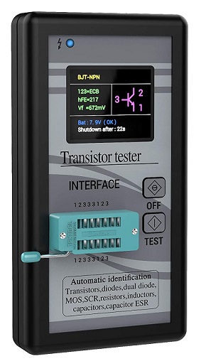 DROK Mosfet Transistor Capacitor Tester