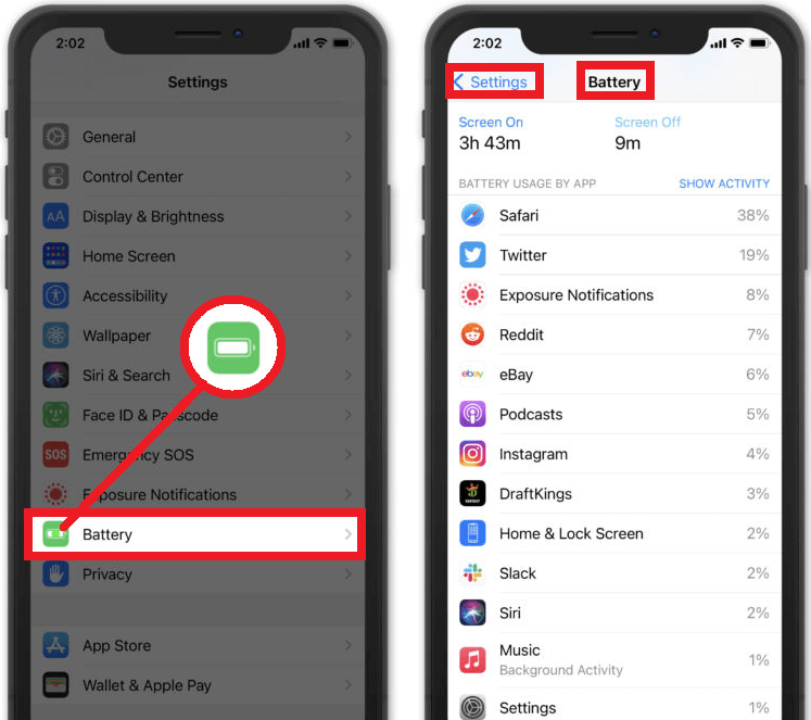 Look for Battery and CPU Drain Apps in your iPhone