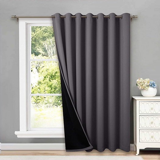 NICETOWN Total Shade Soundproof Curtain