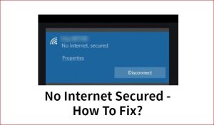 No Internet Secured